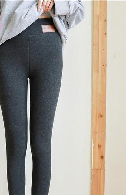 Female Winter Thick Velvet Leggings - Freedom Hill