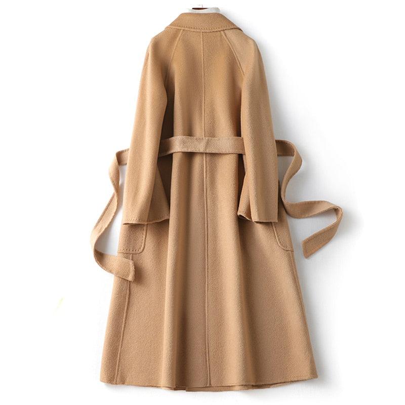 Wool Trench Coat - Freedom Hill