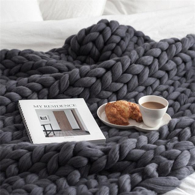 Chunky Wool Blanket - Freedom Hill