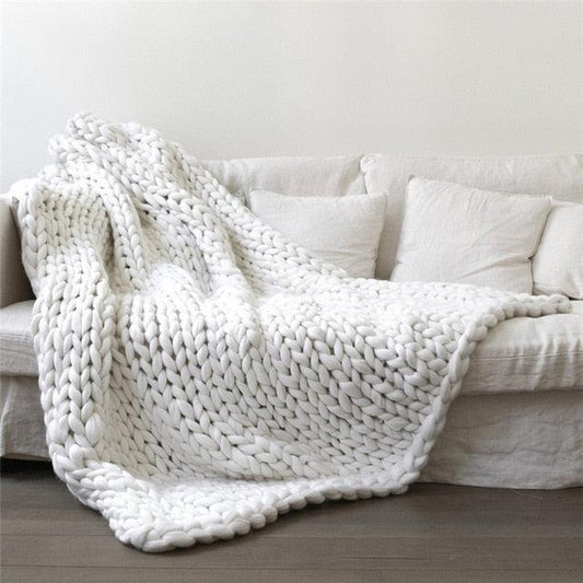 Chunky Wool Blanket - Freedom Hill