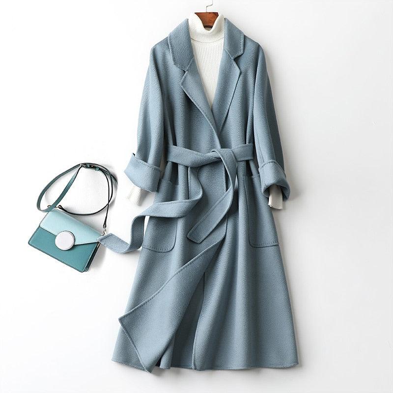 Wool Trench Coat - Freedom Hill