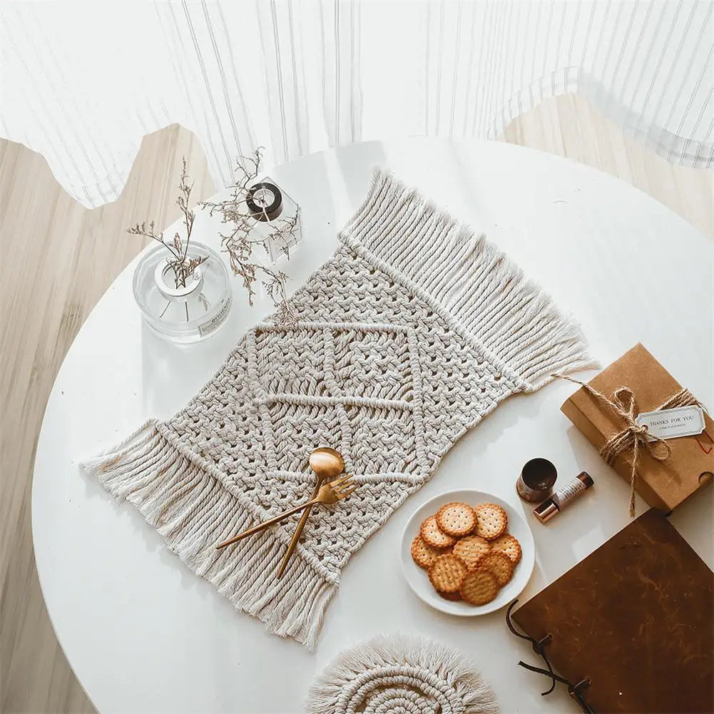 Cotton Macrame Placemats