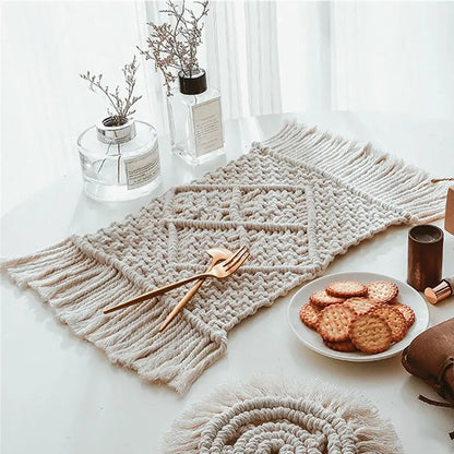 Cotton Macrame Placemats