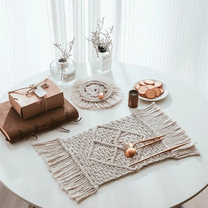 Cotton Macrame Placemats