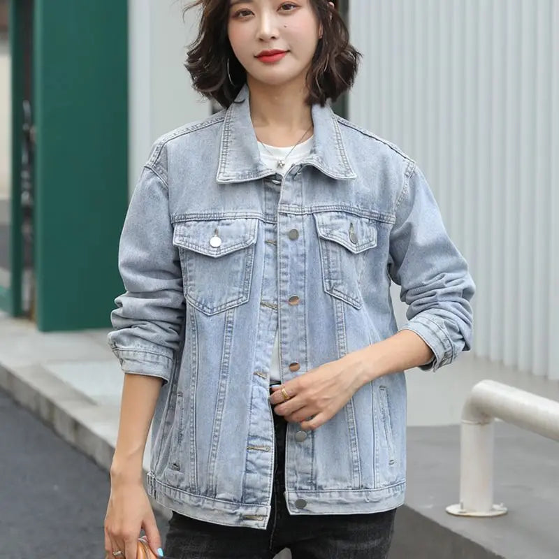 Loose Fit Denim Jacket