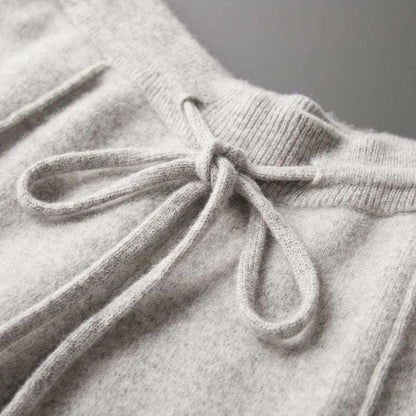 Straight-Leg Wool Pant