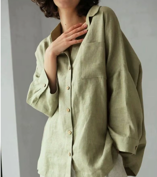 French Linen Blouse